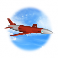 Высокоскоростной дрон-мишень WF-B3A